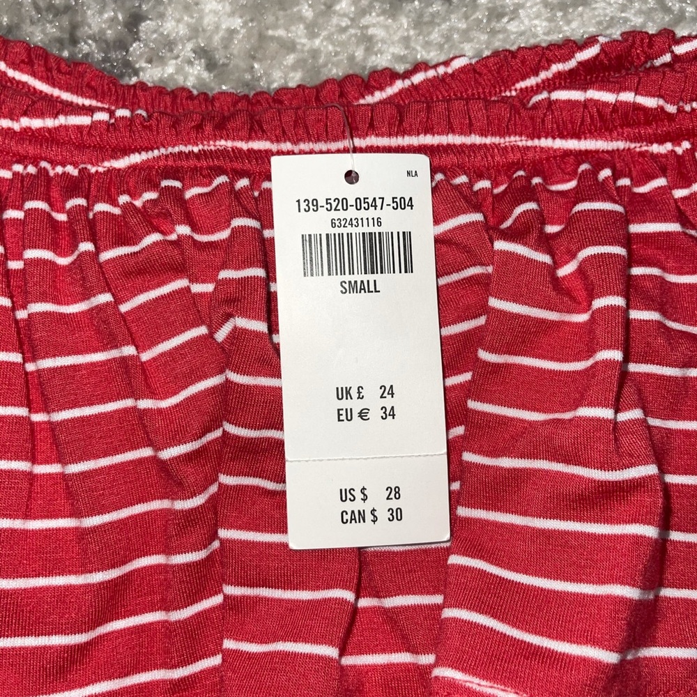 BRAND NEW Abercrombie Strapless Crop Top - Picture 3 of 3